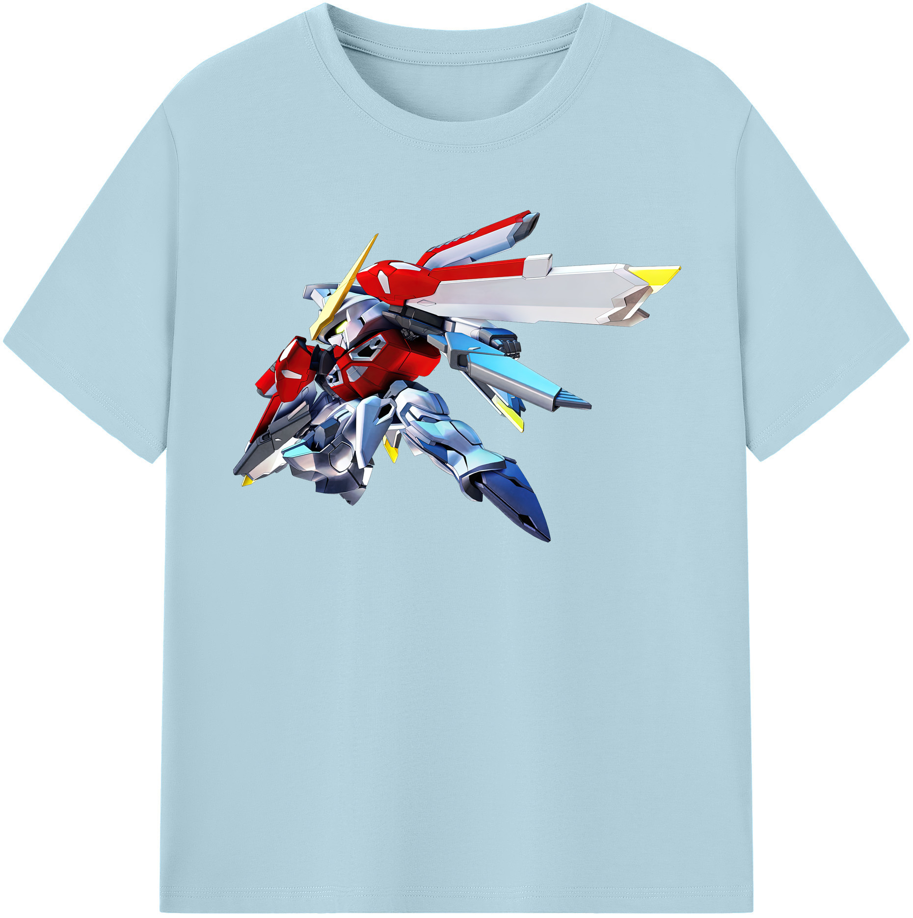 （画像用） 機動戦士ガンダム Mobile Suit Gundam 綿100％半袖Tシャツ（フロントプリント）